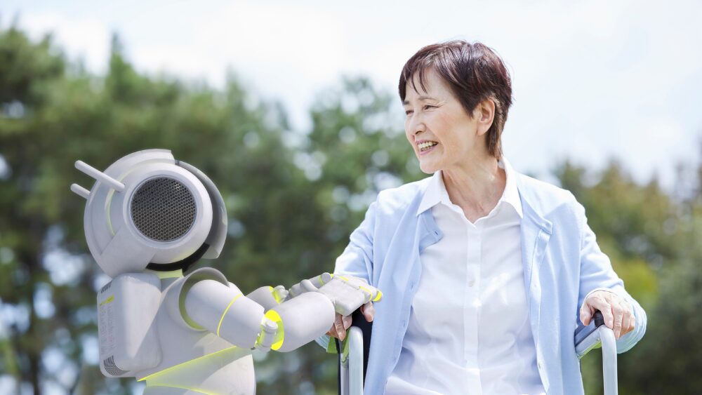 介護ロボットがつくるやさしい未来